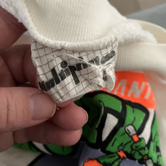 Vintage 1988 Ninja Turtles Sweatshirt Kids Unisex Size M - Picture 8 of 8